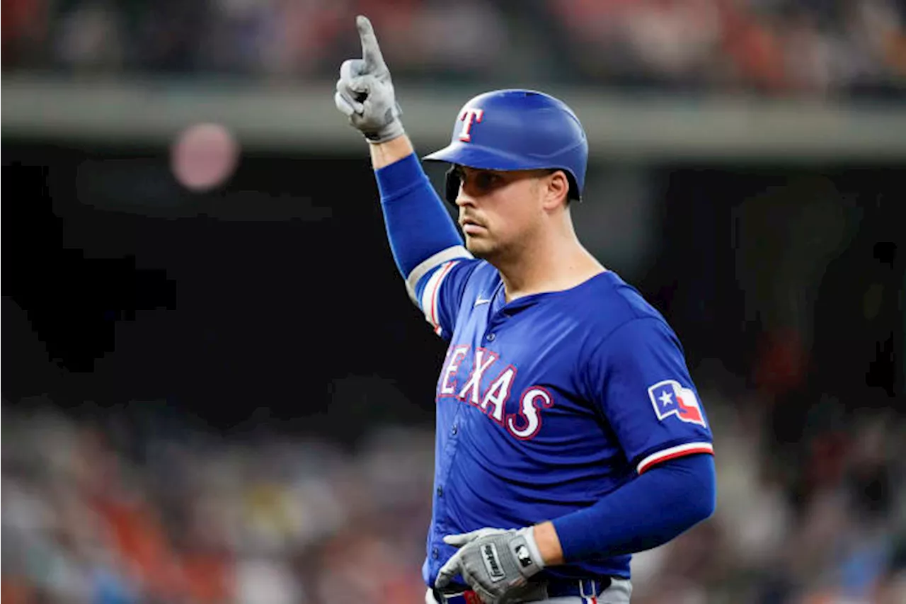 Semien homers, Lowe’s RBI single in 10th lifts Rangers over Astros 2-1