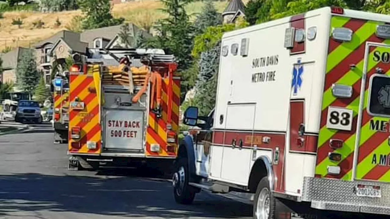 Mountain Green firefighter injured from falling ceiling