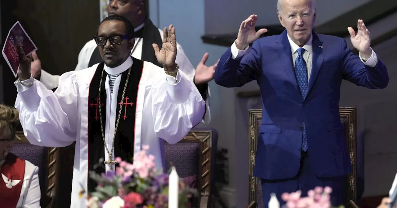 Pastors see a wariness among Black men to talk abortion politics as Biden works to shore up base