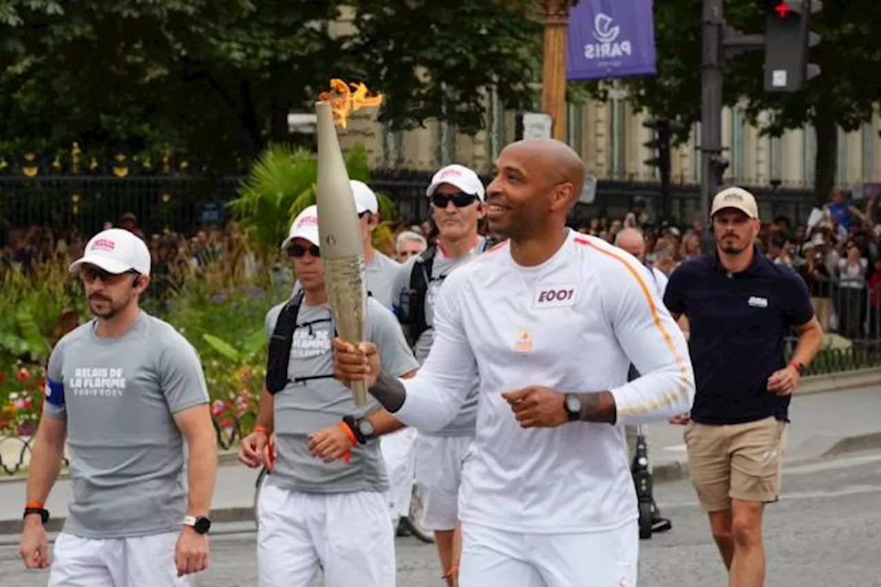 Thierry Henry, premier relayeur de la flamme olympique à Paris, Yannick Noah allumera la vasque