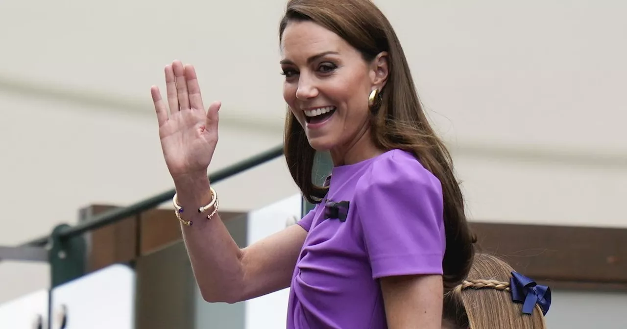 Kate Middleton, abito viola a Wimbledon: &#034;Lusso e potere&#034;, cosa c&#039;è dietro