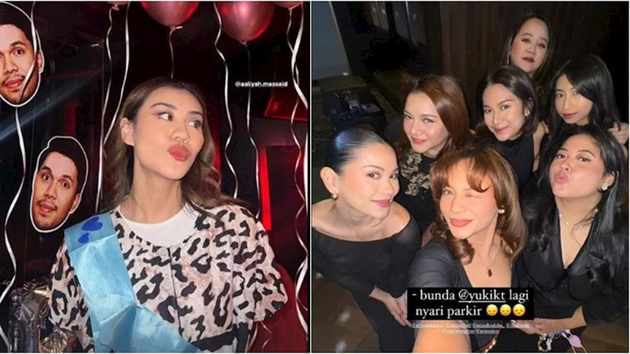 7 Potret Kejutan Bridal Shower Aaliyah Massaid, Ada Yuki Kato hingga Cucu Megawati