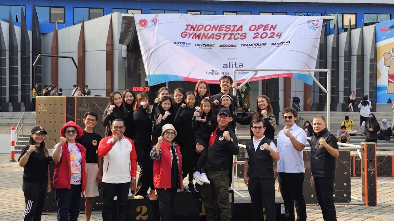 Diikuti 1200 Peserta, Indonesia Open Gymnastics 2024 Munculkan Bibit-Bibit Berbakat