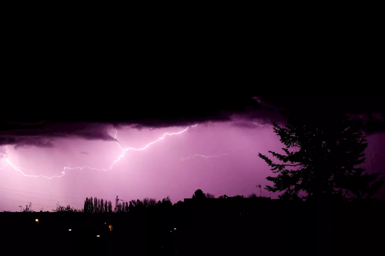 Orages : 16 départements du nord-est placés en vigilance orange lundi