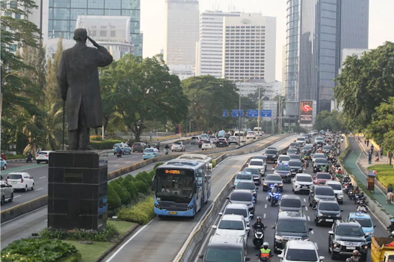 Kualitas Udara Jakarta Senin Pagi Terburuk Kelima di Dunia