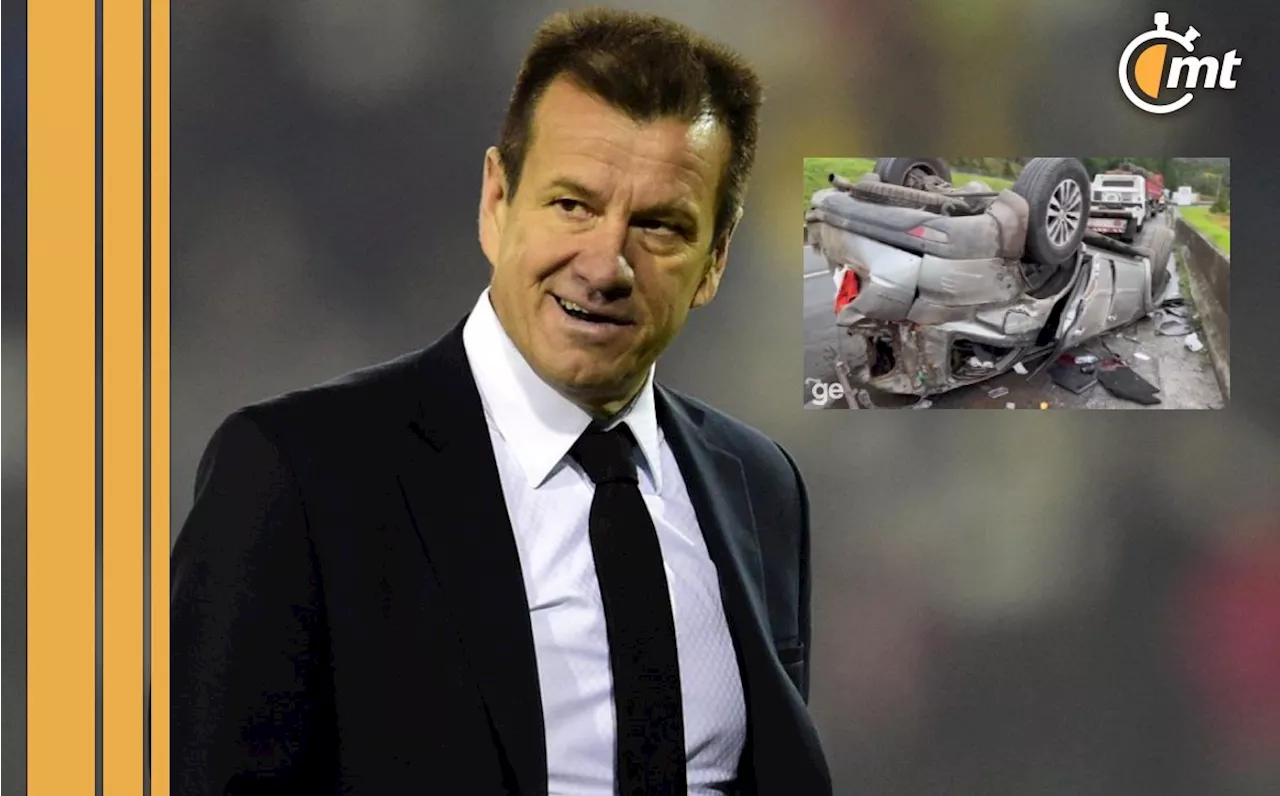 Dunga, ex campeón mundial con Brasil, sufre accidente automovilístico