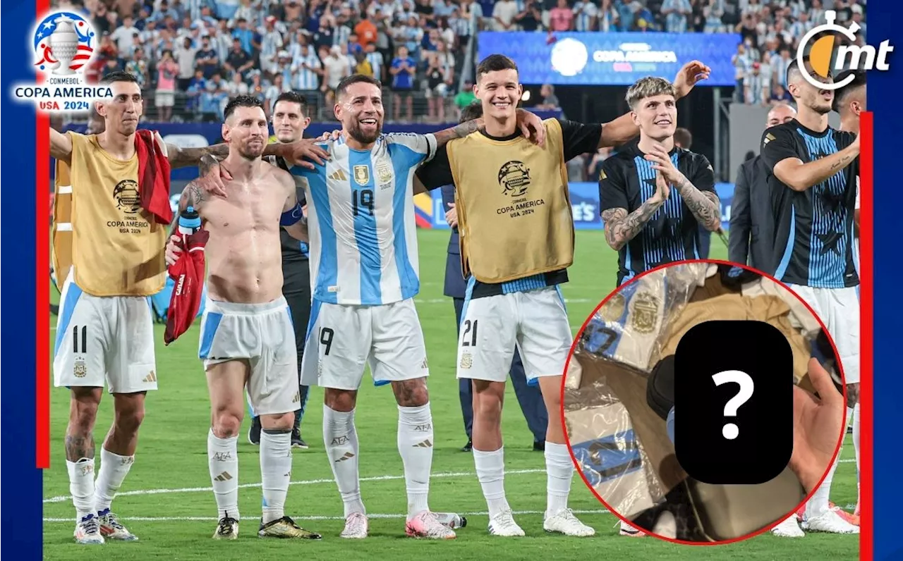 El curioso regalo de Messi a sus compañeros antes de la Final de Copa América