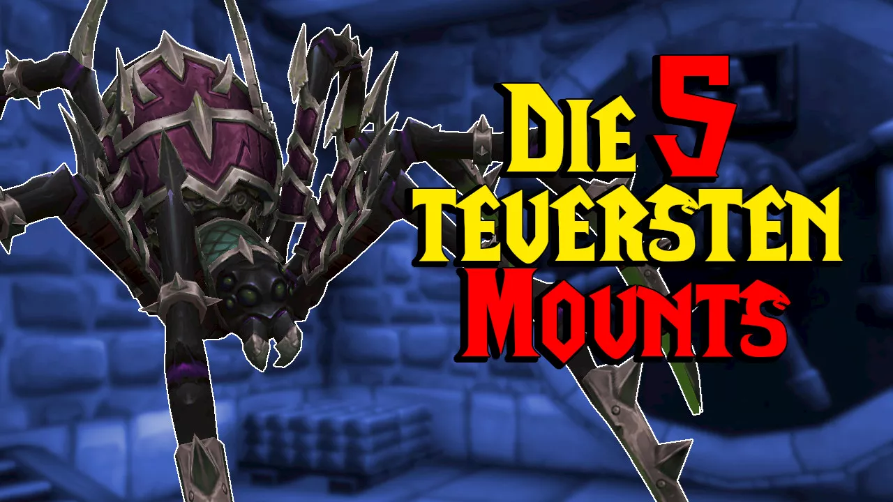 WoW: Die 5 teuersten Mounts, die ihr für Gold kaufen könnt