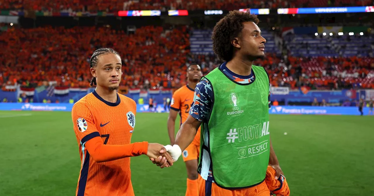 Xavi Simons sends wordless message to Joshua Zirkzee amid Man Utd transfer links
