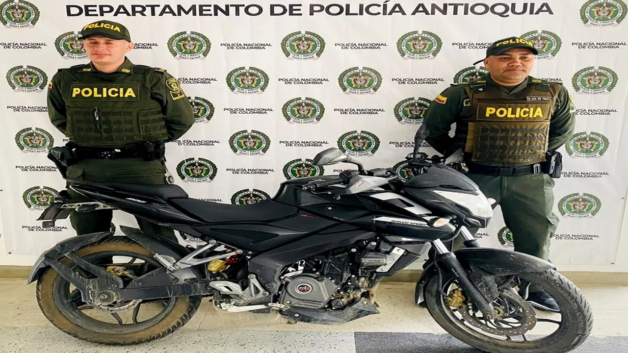 Recuperan motocicletas robadas en operativos en Andes y Rionegro