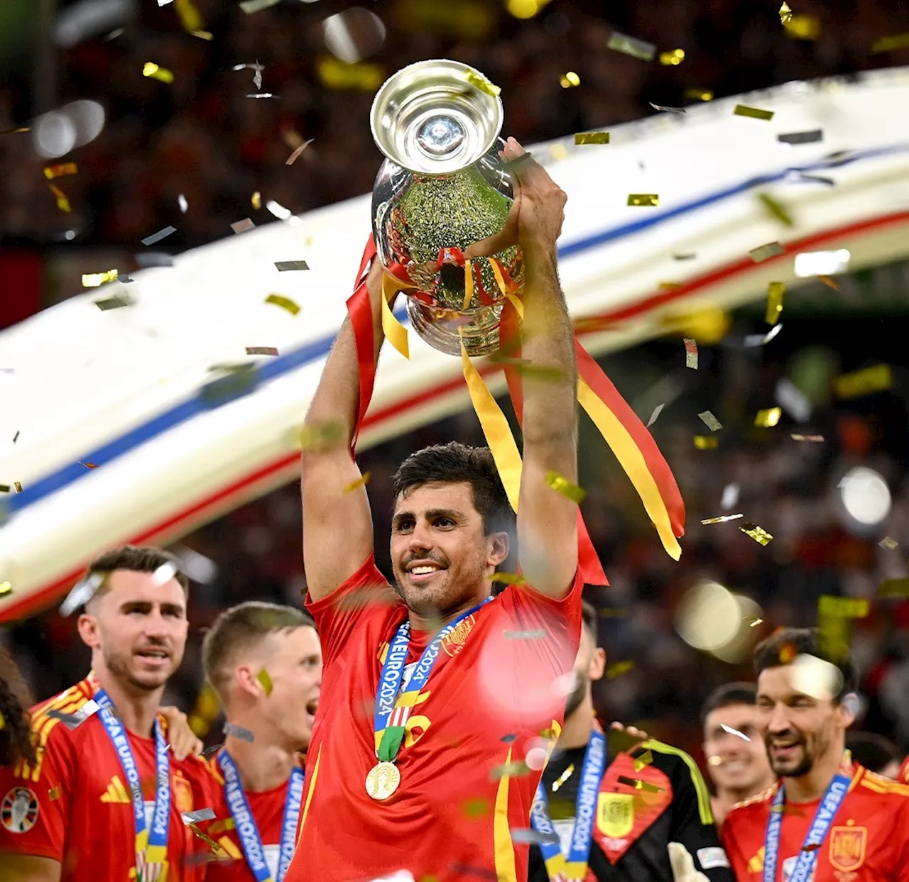 Spain's Rodri named best player of Euro 2024