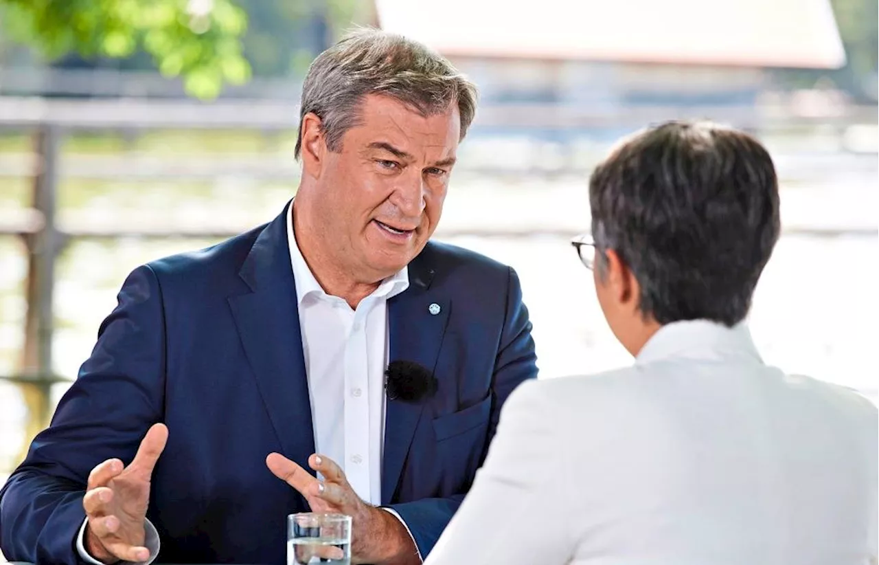 Merz in der ARD, Söder im ZDF: Das Kanzlerkandidaten-Duell der Union