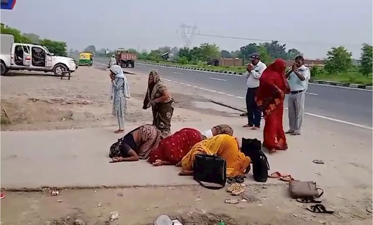 हाथरस भगदड़ के बाद भी बाबा भोले के जन्‍मदिन पर मैनपुरी आश्रम पहुंच रहे हजारों श्रद्धालु, पुलिस ने लौटाया वापस