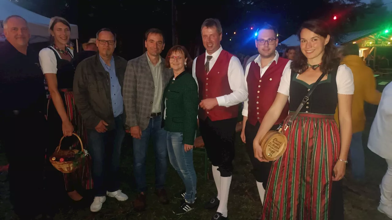 Beste Unterhaltung am St. Aegyder Waldfest