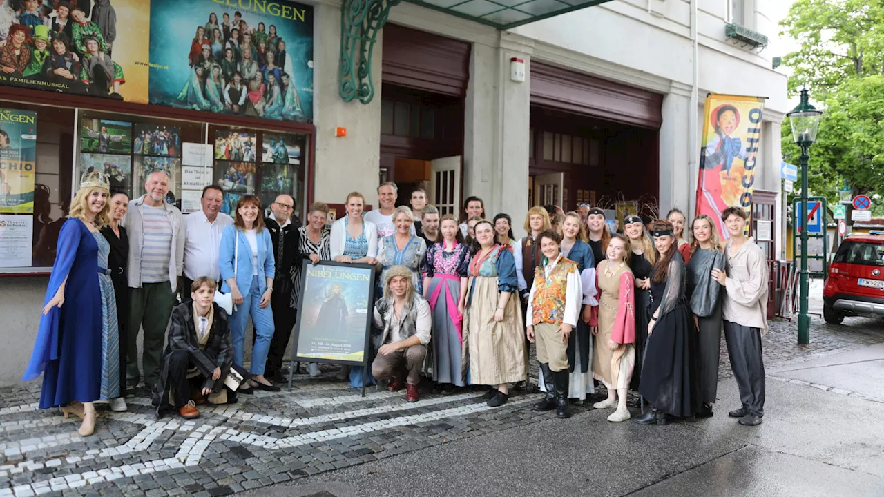 Fulminanten „Nibelungen“-Premiere im Stadttheater Mödling