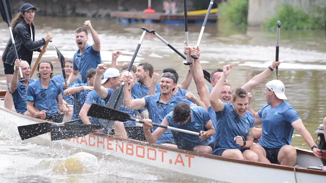 Mehr als 1.000 Paddler brachten die Thaya in Raabs zum Brodeln