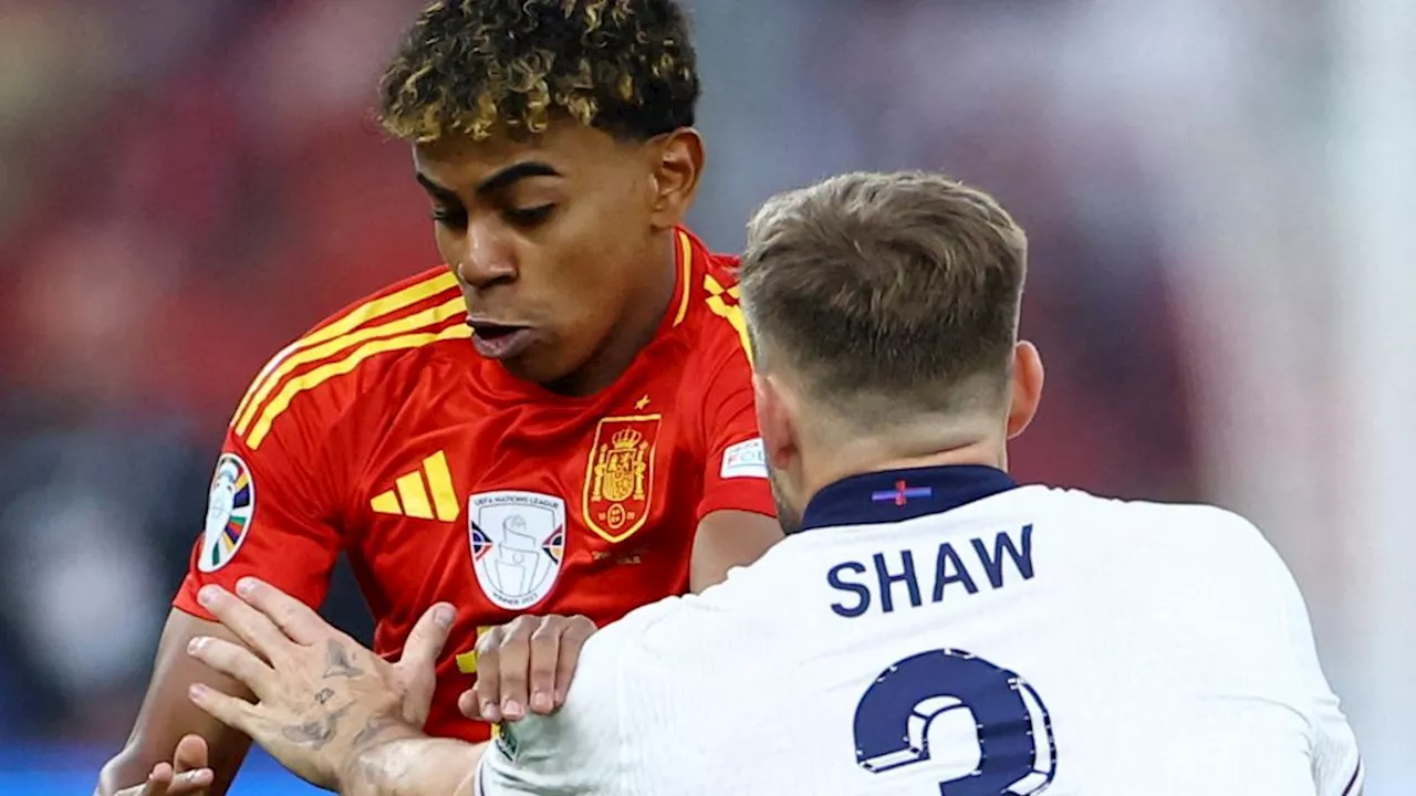 Spanje en Engeland zijn de EK-finale begonnen • Shaw basis bij Engeland