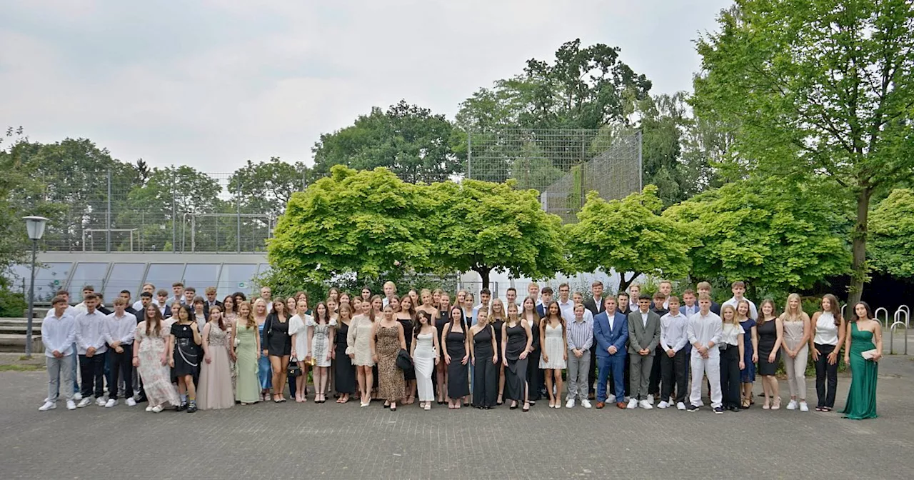 Abschied der Abiturienten am Königin-Mathilde-Gymnasium in Herford