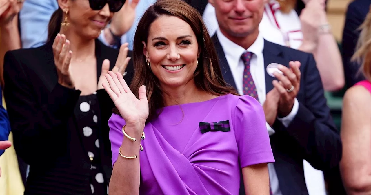 Zurück im Spiel: Prinzessin Kate besucht Wimbledon