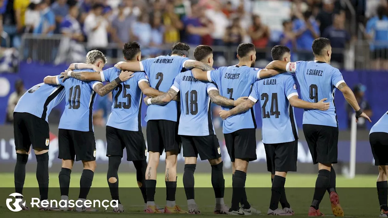 Copa América. Uruguai em terceiro, Canadá em, quarto