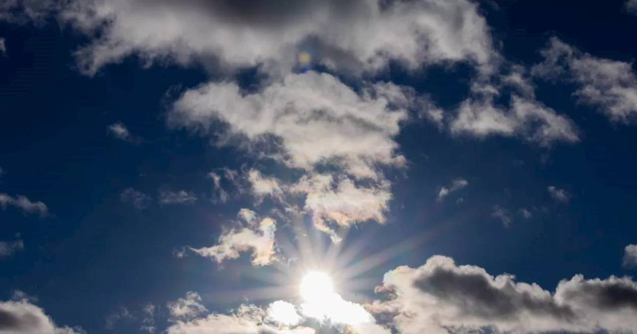  heute: Sonne und Wolken am Sonntag – Gewitter zum Wochenstart​