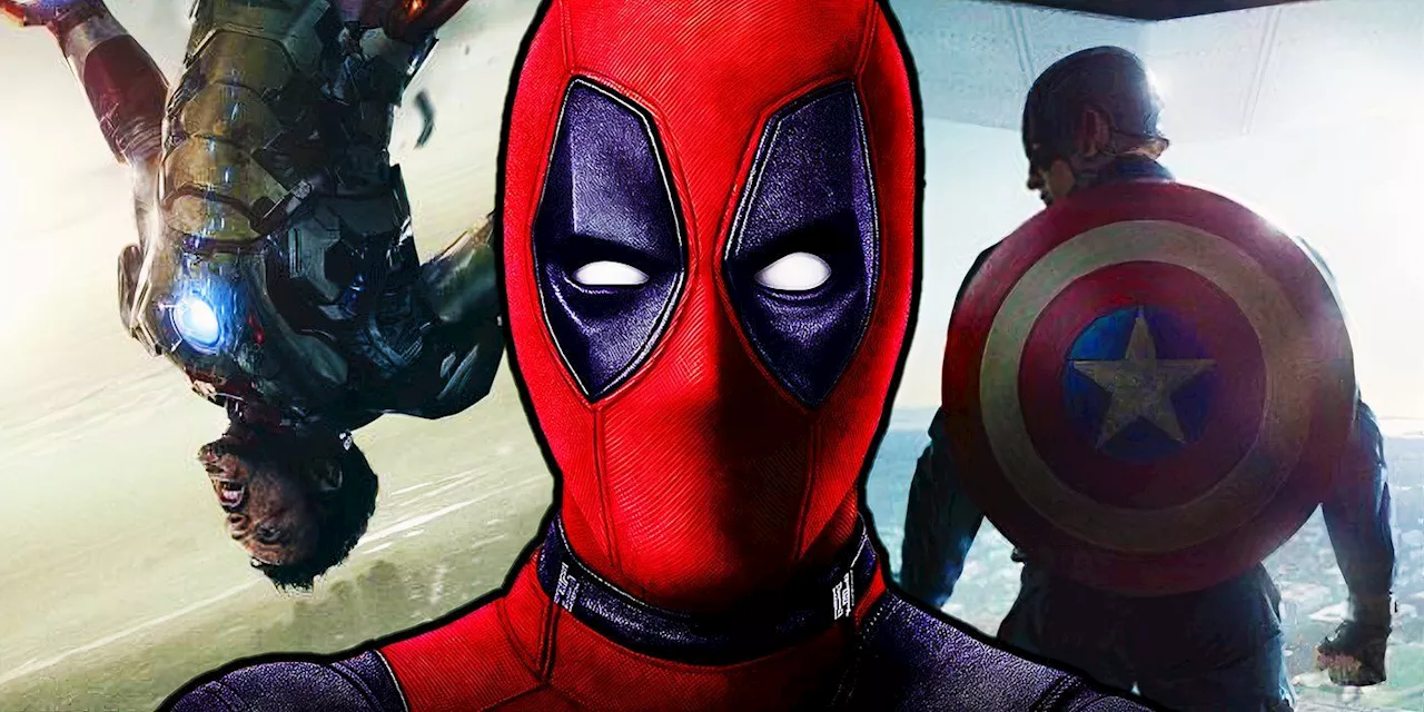 Deadpool Is Added To 3 Iconic MCU Moments In Clever Marvel Art Imagining His Deadpool & Wolverine Journey