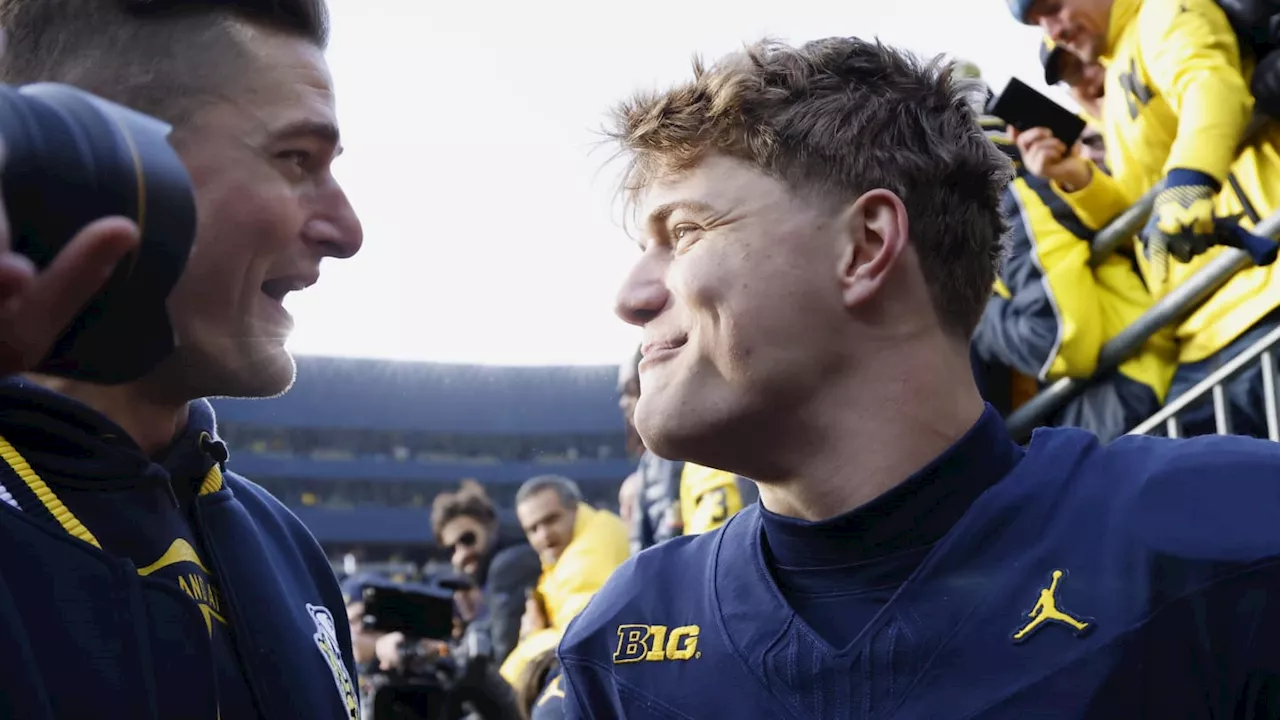 Former Michigan QB J.J. McCarthy pokes fun at Ohio State