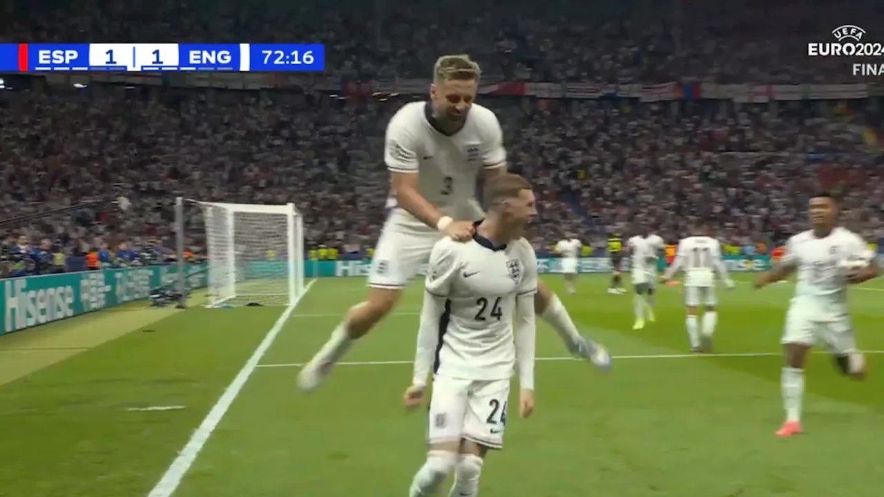 Super-Sub Cole Palmer Brings England Level vs. Spain With Jaw-Dropping Goal