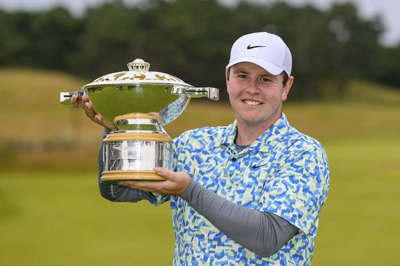 MacIntyre wins his national open in Scotland with birdie to beat Adam Scott