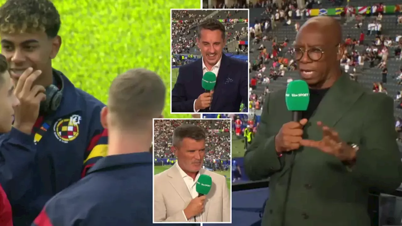 Ian Wright convinced Dani Olmo aimed a savage dig at England just moments before Euro 2024 final