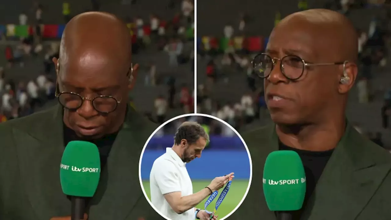 Ian Wright struggles to contain his emotions in must-see post-match analysis of England defeat to Spain