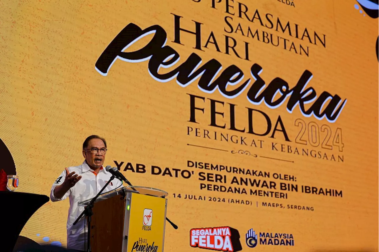 Govt to provide RM100mil supplementary subsidy for Felda, says PM