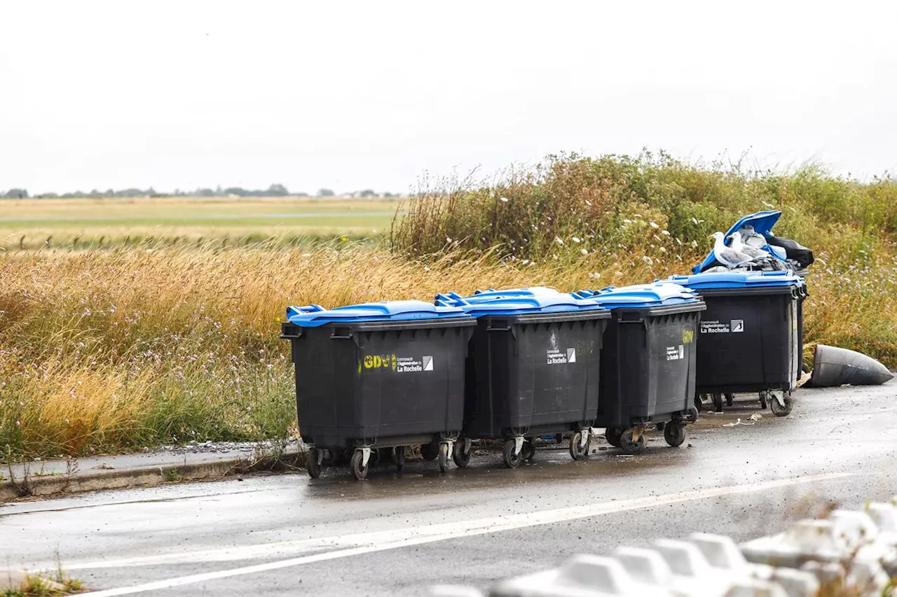 Aéroport de La Rochelle : des conteneurs à poubelles installés un peu trop près de la piste