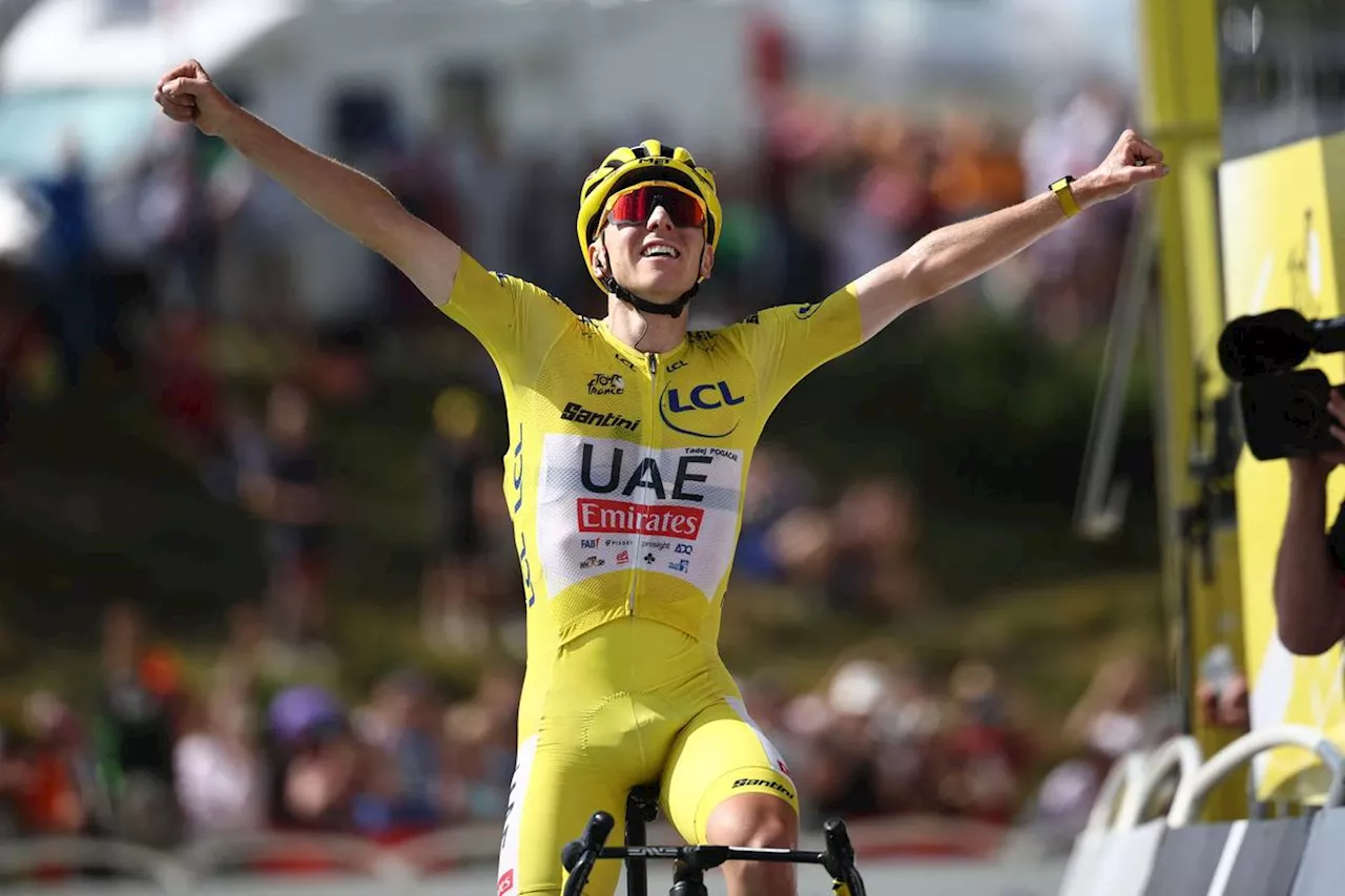 Tour de France : Tadej Pogacar frappe un grand coup au Plateau de Beille