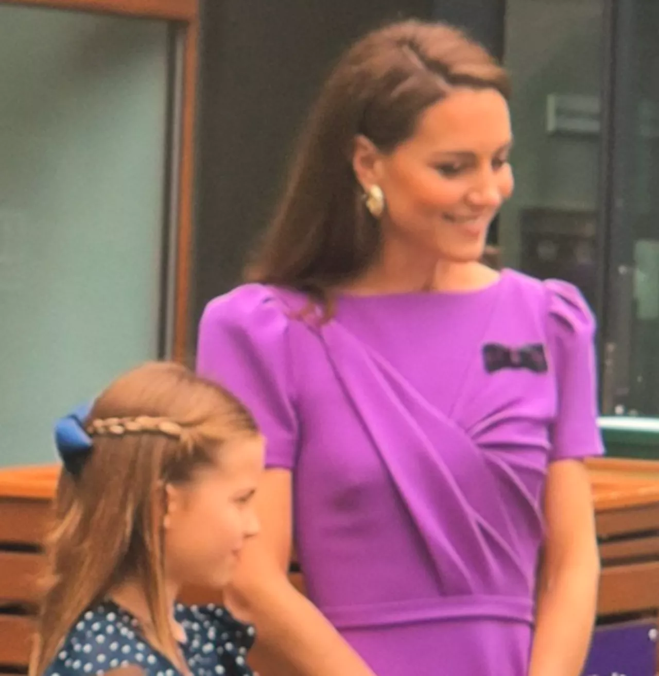 Kate Middleton a Wimbledon per la finale maschile del torneo