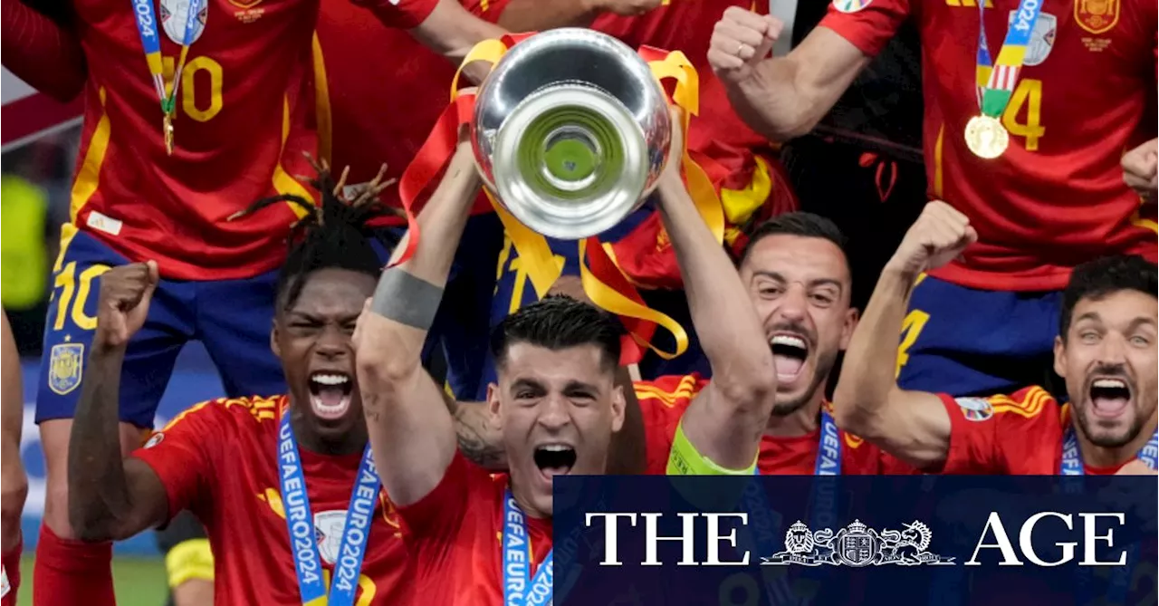 Spain strike late to beat England and win Euro 2024