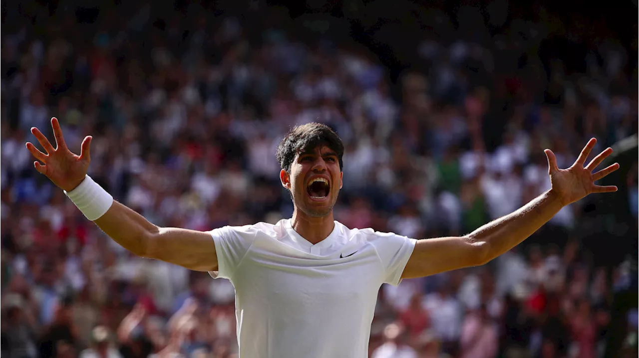 Alcaraz overpowers Djokovic to retain Wimbledon title