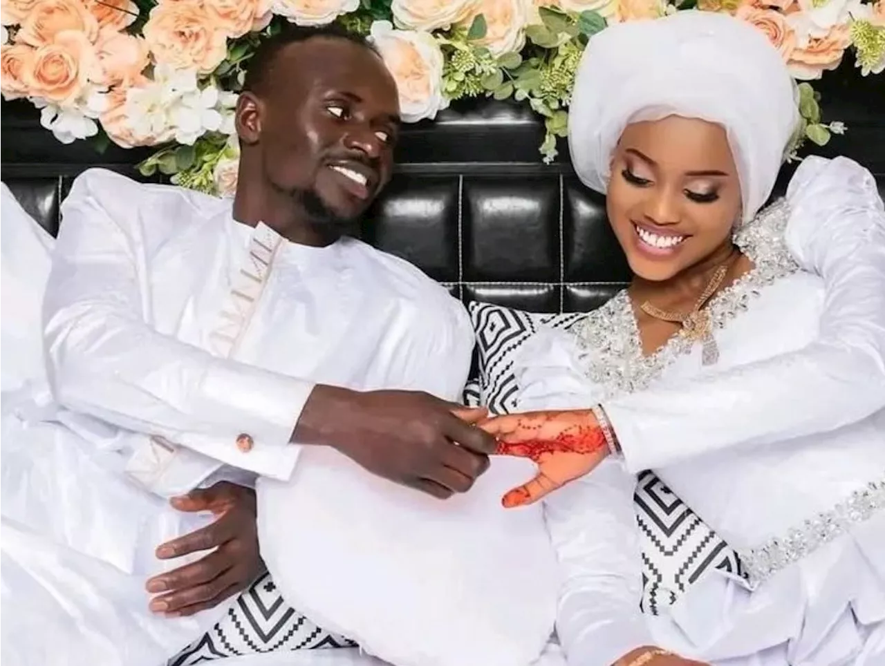 Sadio Mané celebrates as 18-year-old wife graduates from school