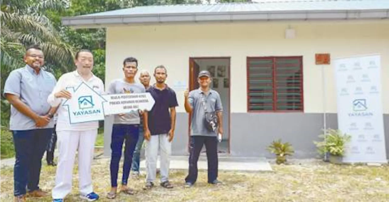 Yayasan My First Home new houses bring joy to Orang Asli