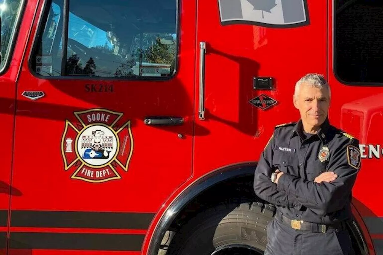 Sooke's fire chief to depart; deputy chief to take top job