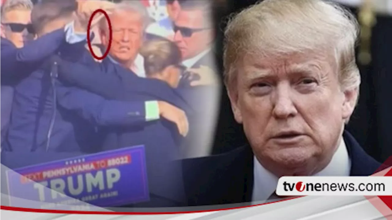 Breaking News: Detik-detik Mengerikan Donald Trump Diduga Ditembak saat Kampanye