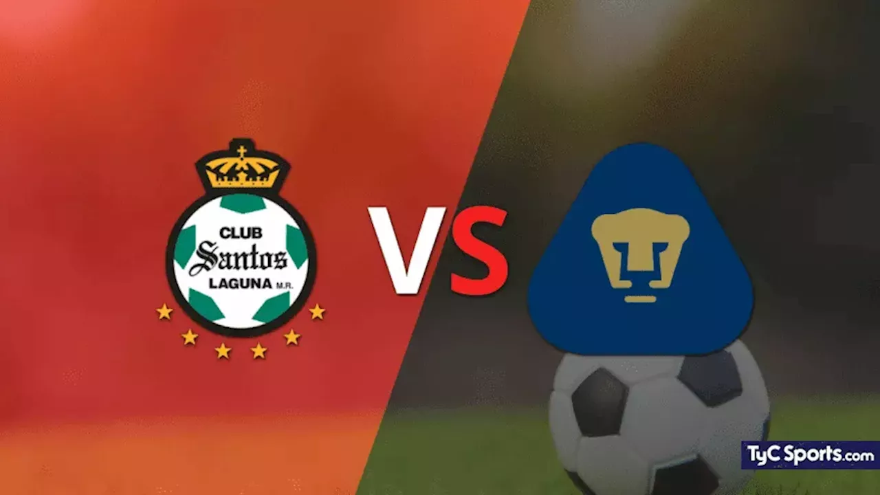 Santos Laguna vs. Pumas UNAM en vivo cómo verlo, horario y TV Liga