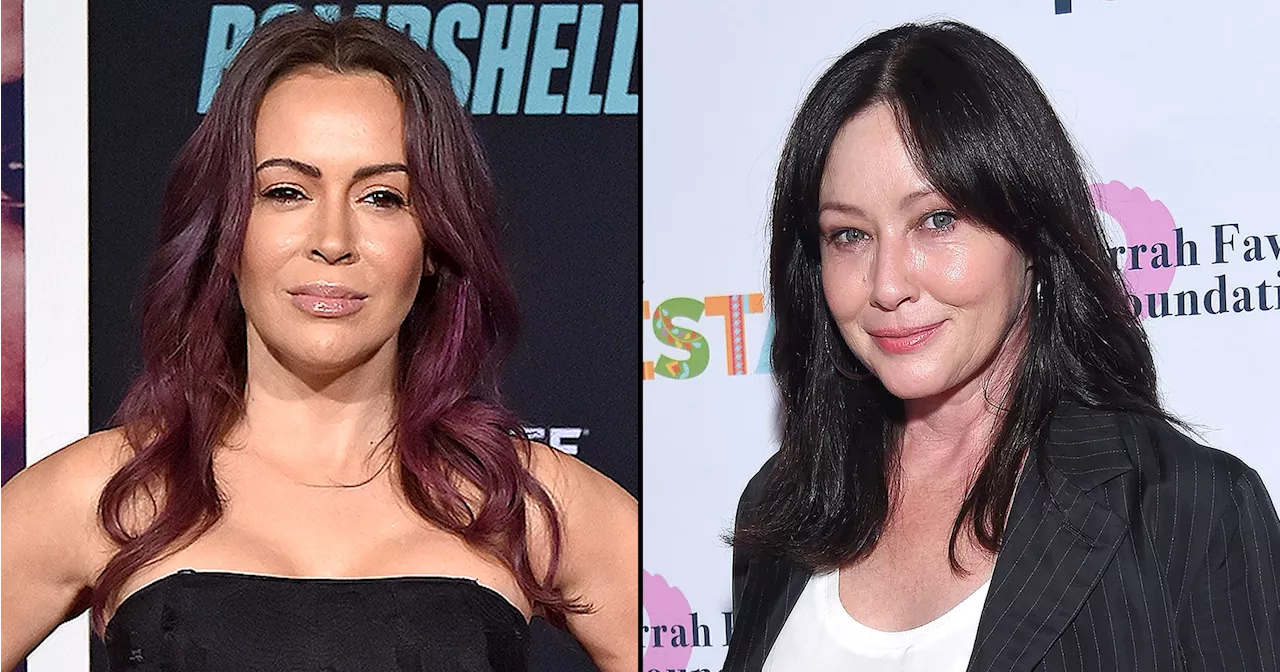 Alyssa Milano Reacts to Charmed Costar Shannen Doherty’s Death