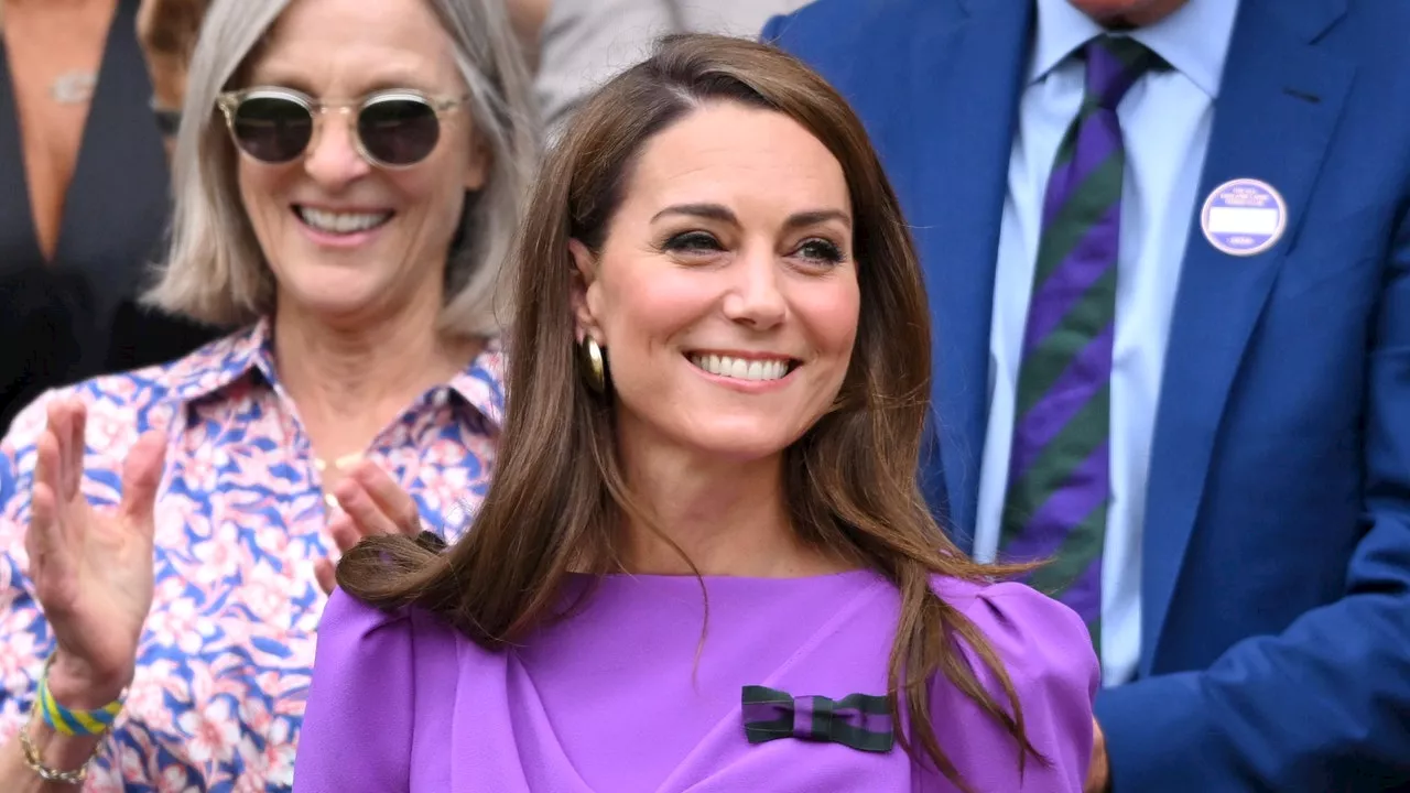 Kate Middleton, il beauty look radioso per il suo arrivo a Wimbledon 2024