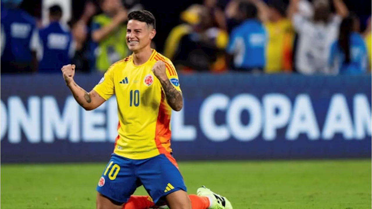 Sempat Diragukan, James Rodriguez Selangkah Lagi Bawa Kolombia Juara Copa America 2024