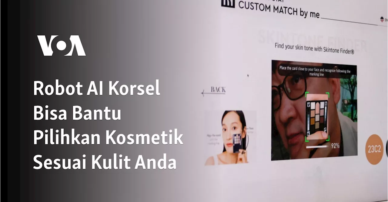 Robot AI Korsel Bisa Bantu Pilihkan Kosmetik Sesuai Kulit Anda