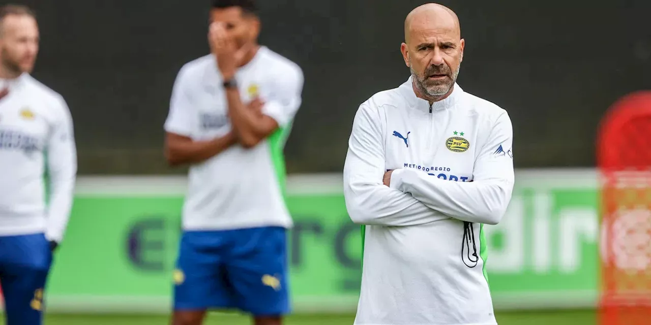 Bosz sluit vertrek van PSV-sterkhouder uit: 'Totaal niet bang dat hij vertrekt'