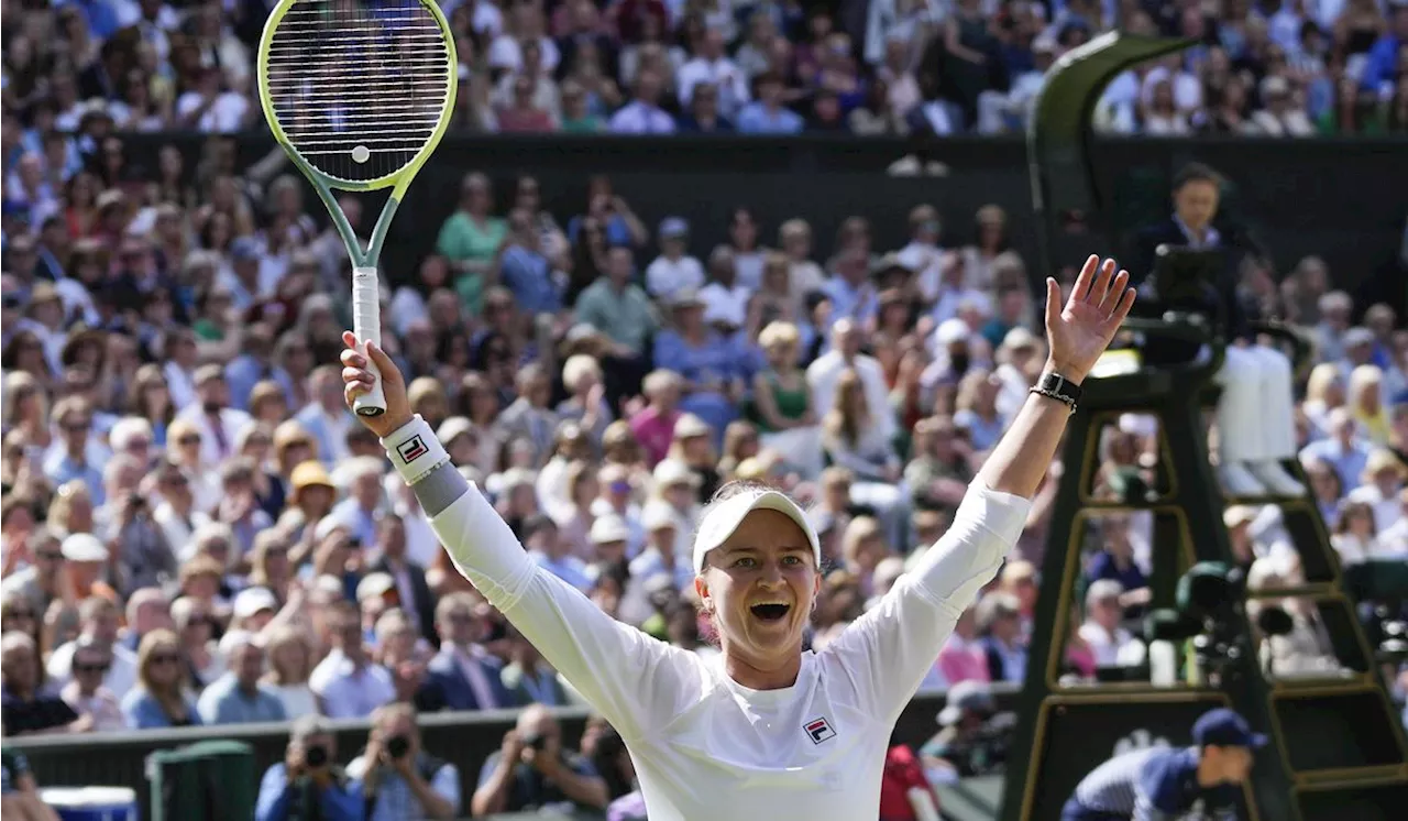 Barbora Krejcikova wins her second Grand Slam trophy at Wimbledon by beating Jasmine Paolini