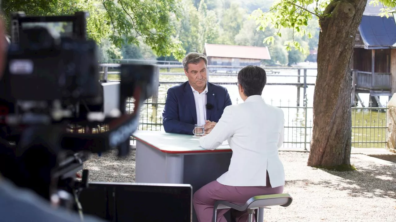 ZDF-Sommerinterview: Wie Söder Migration eindämmen will