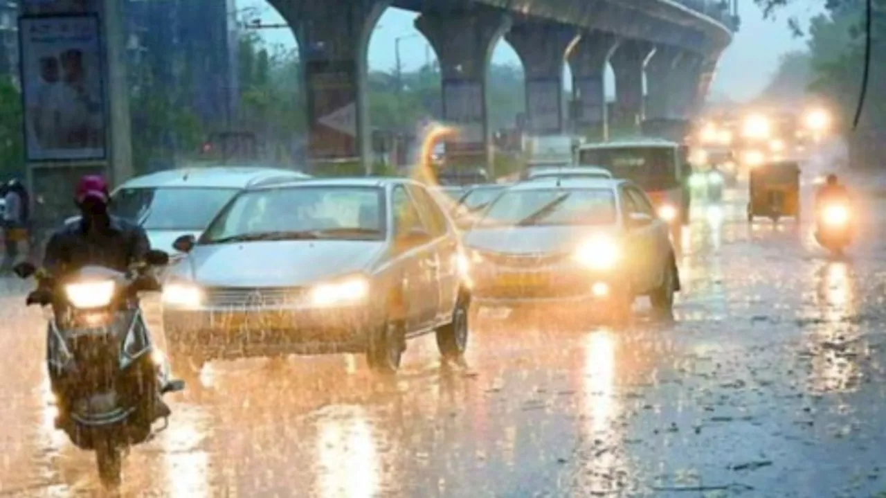 Heavy rains: హైదరాబాద్ లో కుండపోతగా కురుస్తున్న వర్షం.. పలు ప్రాంతాలలో ట్రాఫిక్ ఇక్కట్లు..